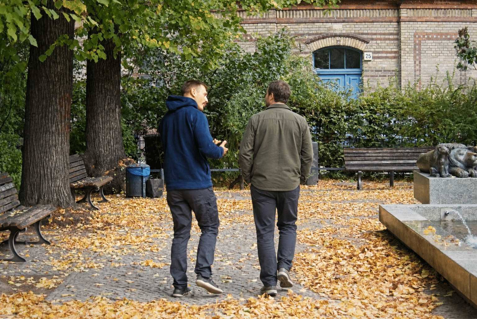 Walk-and-Talk-Coaching im Park