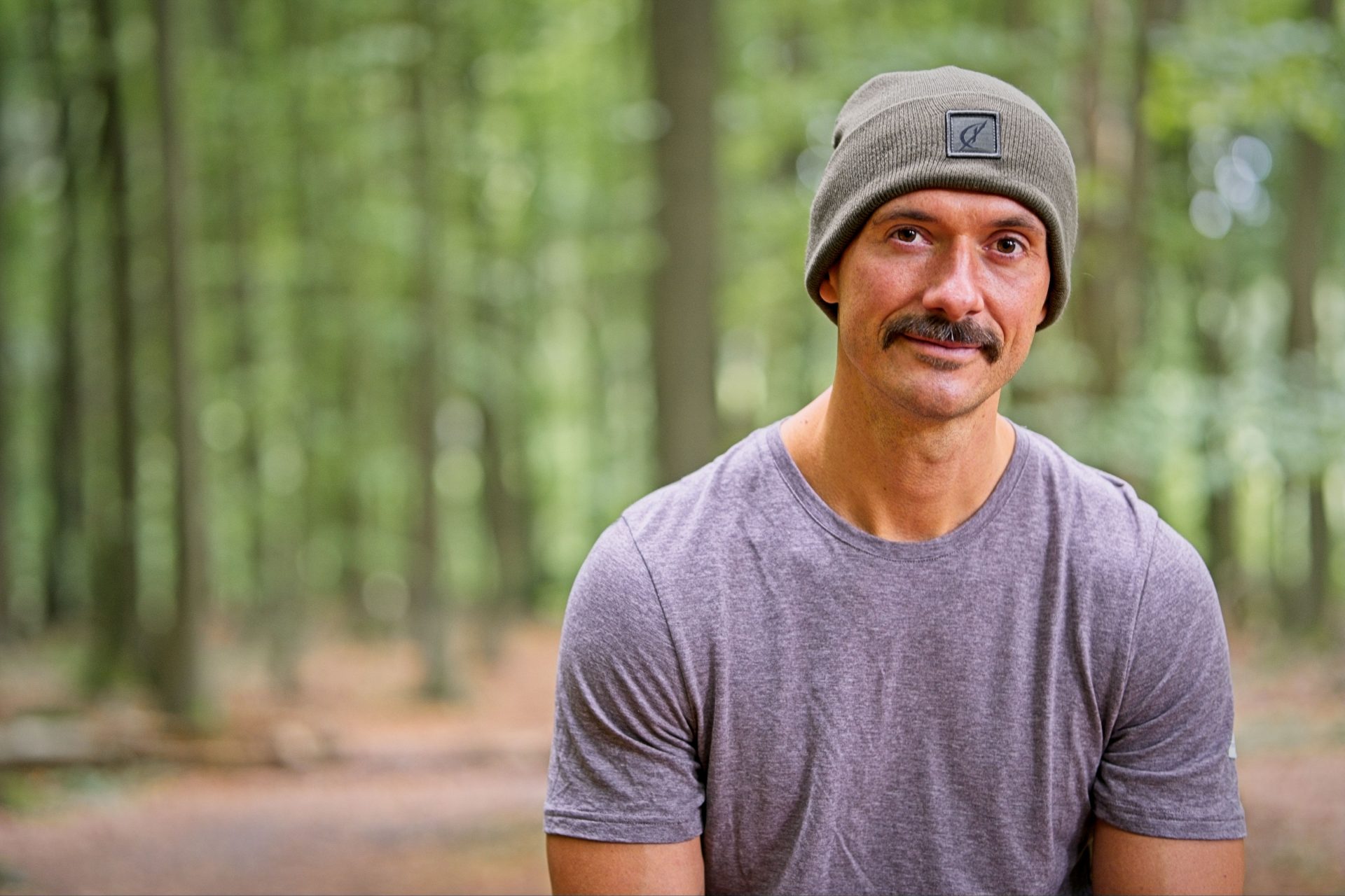 Tobias Berg im Wald